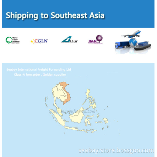 Shipping to Southeast Asia